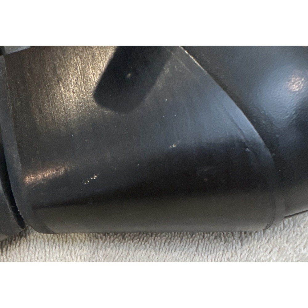Rag & Bone Joni Black Leather‎ Square Toe Mary Jane Pumps 11 Buckle Slanted Heel - Picture 11 of 12